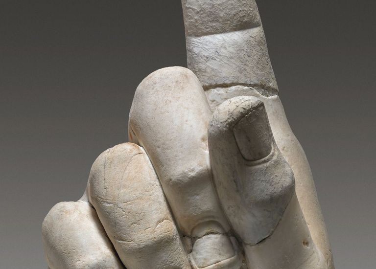 Rechte Hand Konstantins Musei Capitolini